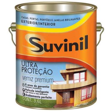 Imagem de Verniz Ultra Proteção Para Madeira Mogno 3,6 Litros - SUVINIL