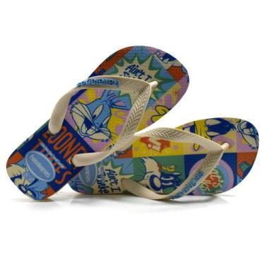 Imagem de Chinelo Havaianas Top Warner Class, Bege, 35/36