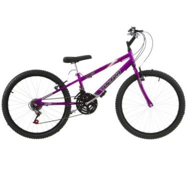 Imagem de Bicicleta Rebaixada Ultra Bikes Aro 24 18 Marchas Lilás
