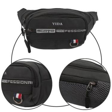 Imagem de Pochete Masculina Bolsa Cintura Transversal Motoqueiro Moto Boy Trabal
