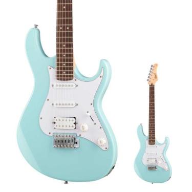 Imagem de Guitarra Stratocaster HSS Tarraxas Trava Cort G200 SKB