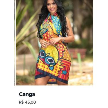 Imagem de Canga Feminina - ., Cor única