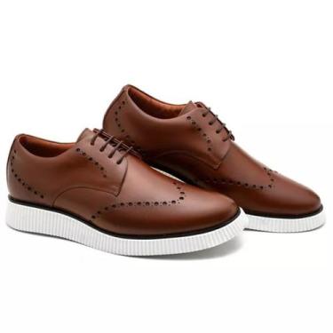 Imagem de Sapato Casual Masculino Derby Oxford Premium Couro de Luxo - Mr Light,