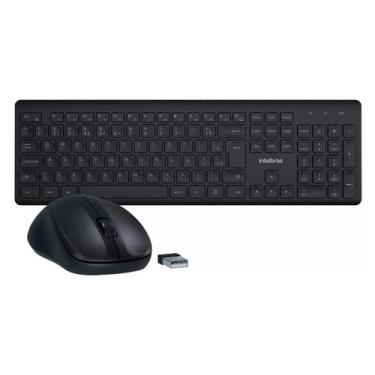 Imagem de Kit Teclado E Mouse Intelbras Csi50 Sem Fio Preto