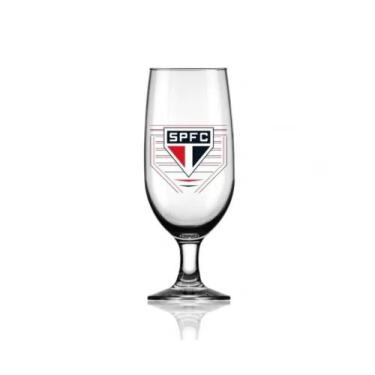 Imagem de Taça de Cerveja Vidro Floripa Time São Paulo 300ml - Allmix