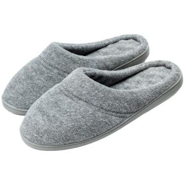 Imagem de Pantufa Fechada Anatômica Elegance em Atoalhado - Mescla - 41/42 - Puf