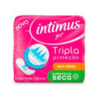 Imagem de Absorvente Intimus sem Abas Tripla Proteção Seca com 8un