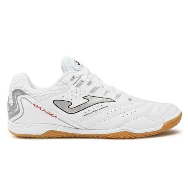 Imagem de Chuteira Joma Futsal Maxima FW23 - Masculina, Branco, 42