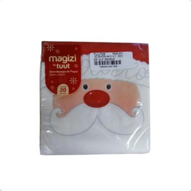 Imagem de Guardanapo De Papel C/20 Un 25x25cm Decorativo Mesa Natal - Tuut