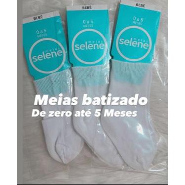 Imagem de Meias batizado do zero a 5 meses - Manu baby kids