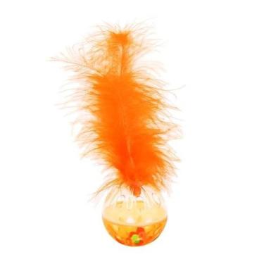 Imagem de Brinquedo Para Gato Flufy Ball Com Chocalho - The Pets Brasil