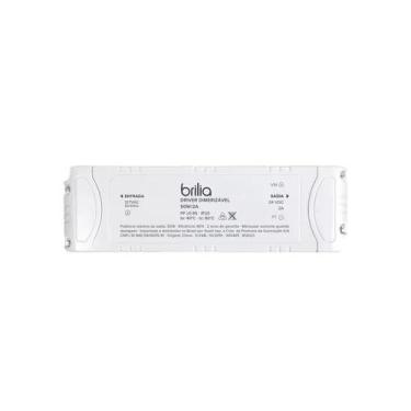 Imagem de Fonte/driver 50w Dimerizável 12v 4,16a Ip20 220v Brilia 305519, 12V