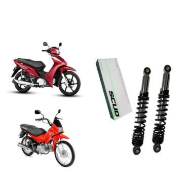Imagem de Amortecedor honda biz 100 125 pop100 par original scud - IMPORTADO