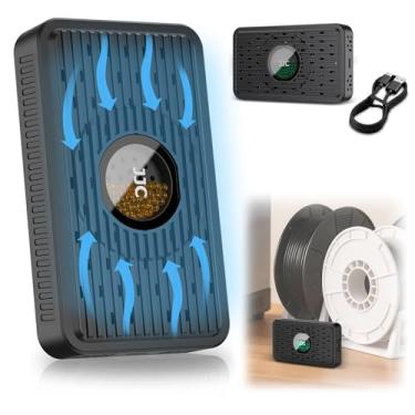Imagem de Desumidificador dessecante recarregável para armazenamento com cabo USB-C, reutilizável portátil absorvente de umidade indicadora de cor contas de gel de sílica para arma segura lente de câmera