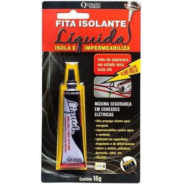 Imagem de Fita Isolante Líquida Preta 16g Quimatic BP2