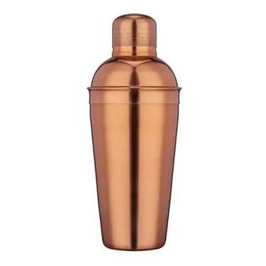 Imagem de Coqueteleira 500 Ml Aço Inox Rose Gold Cobre Hauskraft Luxo - Haukraft