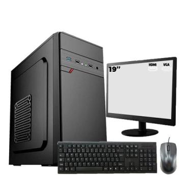 Imagem de Computador Completo Intel Core i5 Memória RAM 8Gb SSD 240GB - AMORIM