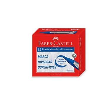 Imagem de Pincel Marcador Permanente Azul - FABER-CASTELL