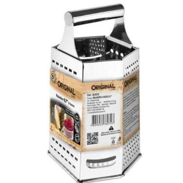 Imagem de Ralador 6 Faces Original Line 8.7" em Aço Inox Alta Durabilidade para 