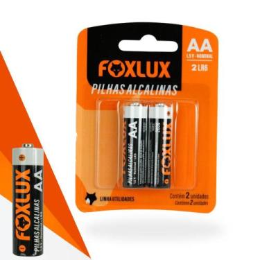 Imagem de Pilha Alcalina Pequena AA 2 Un Foxlux
