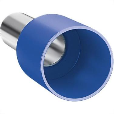 Imagem de Terminal Tubular Ilhos Isolado Simples Sforplast 16,Mm Comprimento 12M
