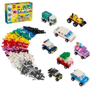 Imagem de Lego Blocos De Montar Classic Veículos Peças Criativas Brinquedo De Co
