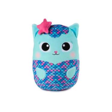 Imagem de Pelúcia Squish MerCat de 20cm - Gabby's Dollhouse - Sunny Brinquedos