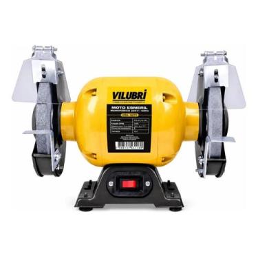 Imagem de Moto Esmeril Bancada 6 Pol 360w 1/2hp Profissional 220v - Vilubri