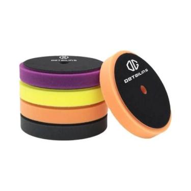Imagem de Almofadas De Espuma Para Polimento Automotivo De 80mm, 130mm E 155mm P