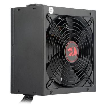 Imagem de Fonte atx 500w 80 plus bronze redragon rgps-500w gc-ps001-1