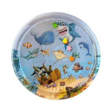 Imagem de Brinquedo Inflável De PVC Para Crianças, Tapete Aquático Com Animais M