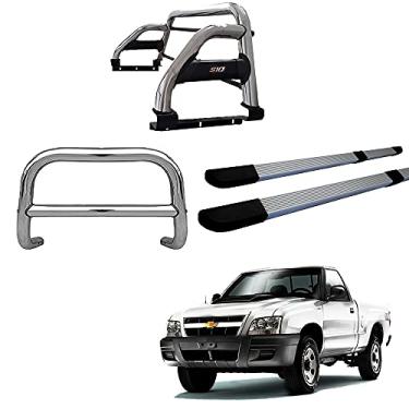 Imagem de Kit Quebra Mato+Santo AnH2+Estr Quadr-S10 94/2011 C/S CROMO