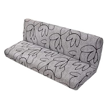 Imagem de LOVIVER Capa de sofá-cama sem braço, protetor de capa de futon elástica de spandex, cap...
