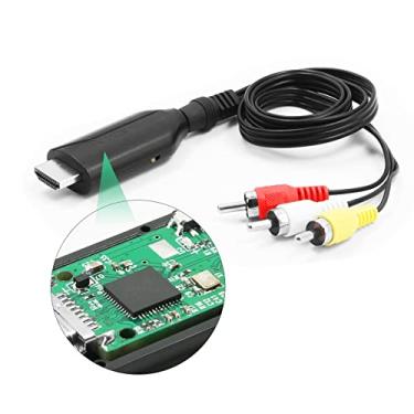 Imagem de Conversor adaptador HDMI para RCA AV HDMI2AV NTSC PAL Áudio de vídeo composto Full HD para PS3 para PS4 para Xbox 60HZ para TV antiga