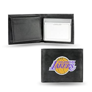 Imagem de NBA Rico Industries Carteira de couro bordada, Los Angeles Lakers
