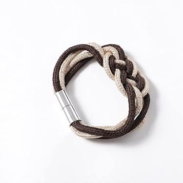 Imagem de 1 peça para decoração de casa cortina magnética corda de gravata simples e versátil fivela de cortina para cortinas para sala de estar clipe de cortina de armazenamento, C