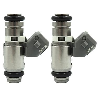 Imagem de HiSport Injetor de combustível de corrida IWP162- Compatível com Harley Davidson substitui 27609-01B, 27609-01, 1022-0113 (pacote com 2)