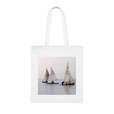 Imagem de Sacola de vela, presente de vela, bolsa de ombro à vela, sacos reutilizáveis para velejar, ideia de presente de cesta de Natal de aniversário, presente para ela, presente para ele,