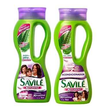 Imagem de Savile Xampu Biotina Pulpa de Sabila y Keratina / Acondicionador (Shampoo e Condicionador) da Savile
