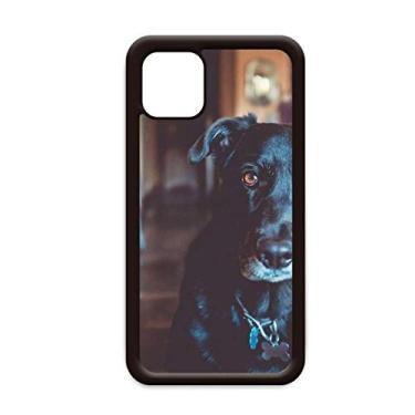 Imagem de Capa preta com imagem de animal de estimação para iPhone 11 Pro Max para Apple Mobile Case Shell
