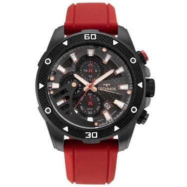 Imagem de Relogio Technos Masculino Ts Carbon Preto JS15FS/2P