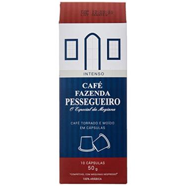 Imagem de 10 Cápsulas de Café Fazenda Pessegueiro Torrado e Moído Intenso