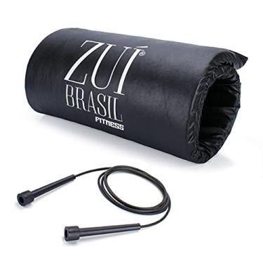 Imagem de Colchonete Academia e Corda de Pular Kit Treino Funcional Ginástica Crossfit