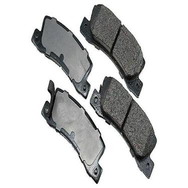 Imagem de Akebono ACT325 ProACT Conjunto de pastilhas de freio de cerâmica traseira ultra-premium