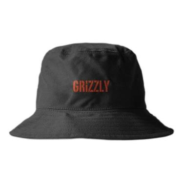 Imagem de Chapéu Grizzly Tie Dye Stamp Bucket Hat Dupla Face-Masculino