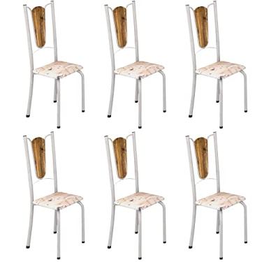 Imagem de Kit 6 Cadeiras Tubulares Júlia Soma Móveis