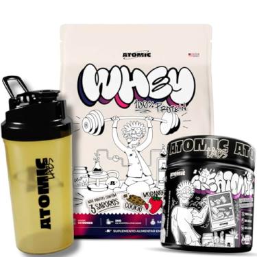 Imagem de Combo Whey Protein + Creatina 300g Atomic Labs