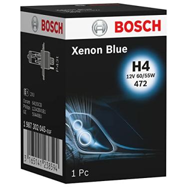 Imagem de Bosch Lâmpada H4 Bosch Xenon Blue - 12V 60/55W Halógena, Caixa