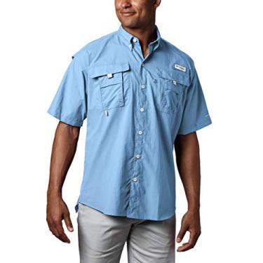 Imagem de Columbia Men's PFG Bahama II Short Sleeve Shirt, Sail, XXXXX-Large/Tall