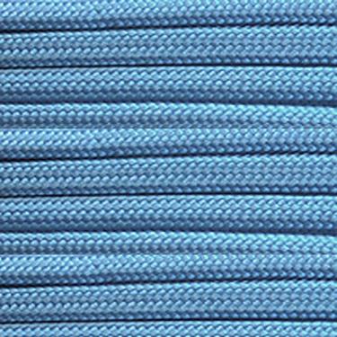 Imagem de Pulseira de sobrevivência de paraquedista 3 em 1 com fivela e bússola de emergência – Disponível em e tamanhos de pulso 7, 8, 9 (azul claro, 22,6 cm)